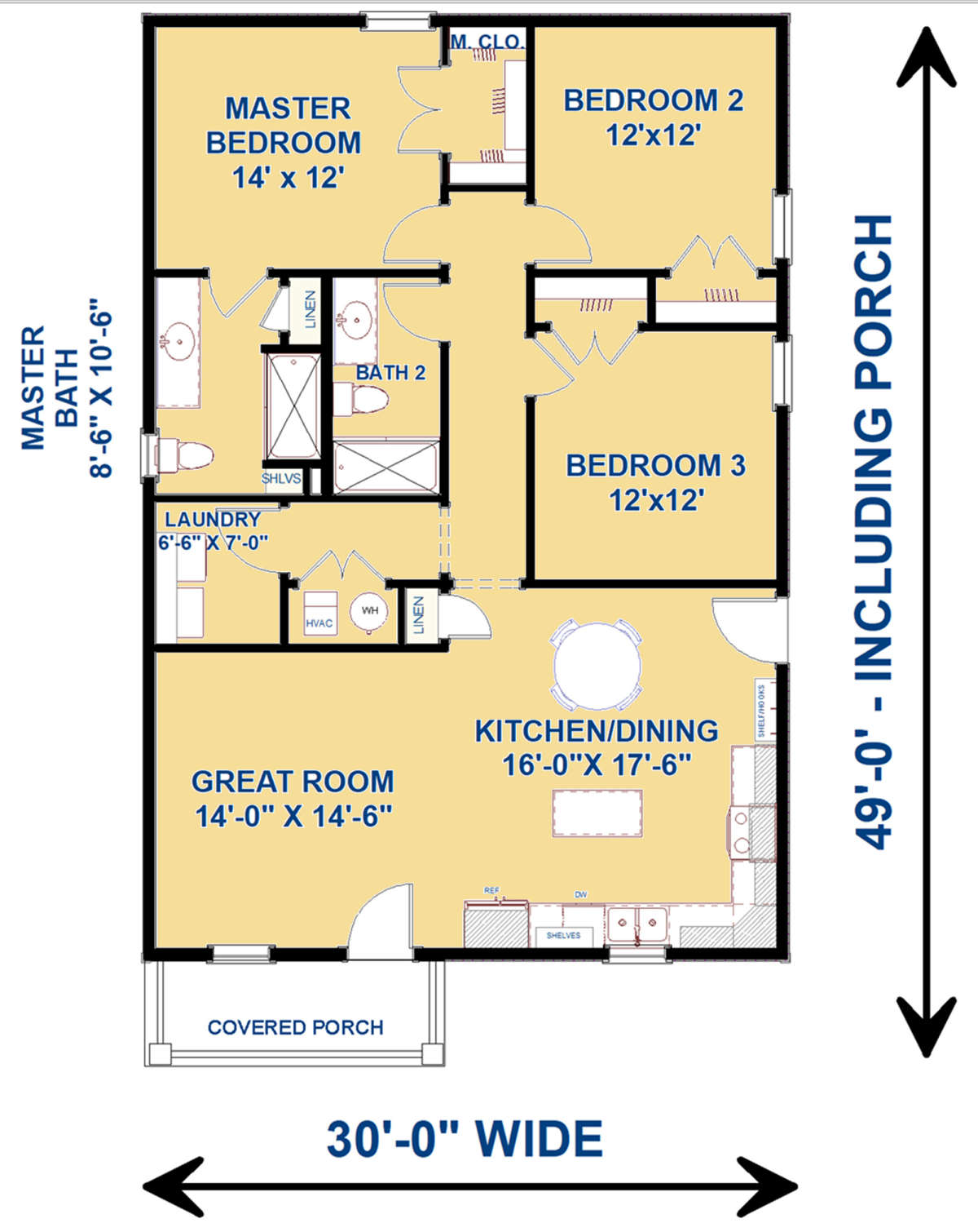 Main Floor for House Plan #1776-00096