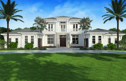 4 Bed, 4 Bath, 4374 Square Foot House Plan - #207-00081