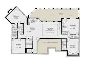 Basement for House Plan #286-00093