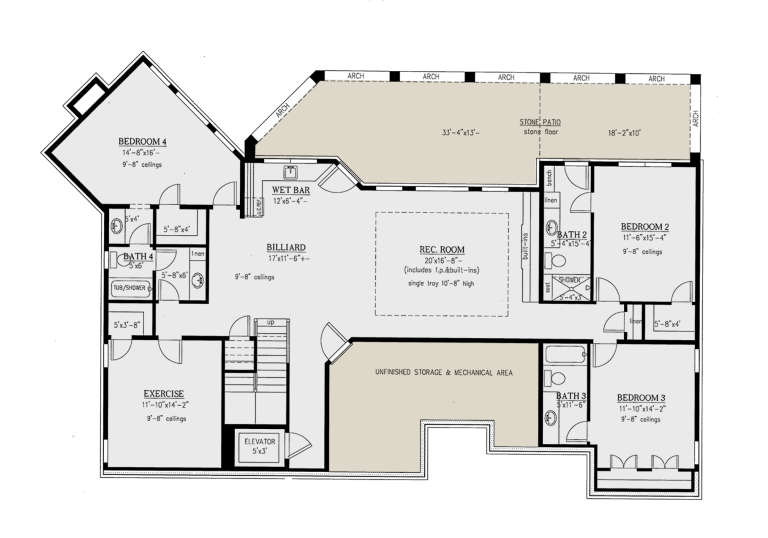 House Plan House Plan #23828 Drawing 2