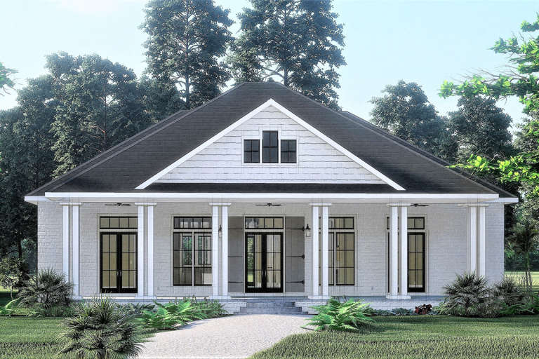 House Plan House Plan #23829 Front Elevation 