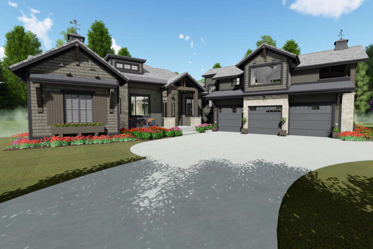 House Plan House Plan #23830 Front Elevation 
