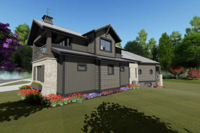 Northwest House Plan #425-00001 Elevation Photo