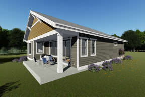 Craftsman House Plan #425-00002 Elevation Photo