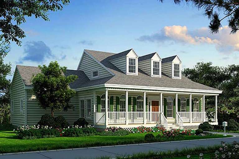 House Plan House Plan #23835 Front Elevation 