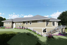 Craftsman House Plan #425-00005 Elevation Photo