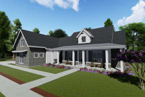 Country House Plan #425-00006 Elevation Photo