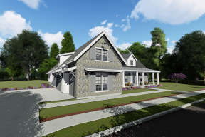 Country House Plan #425-00006 Elevation Photo