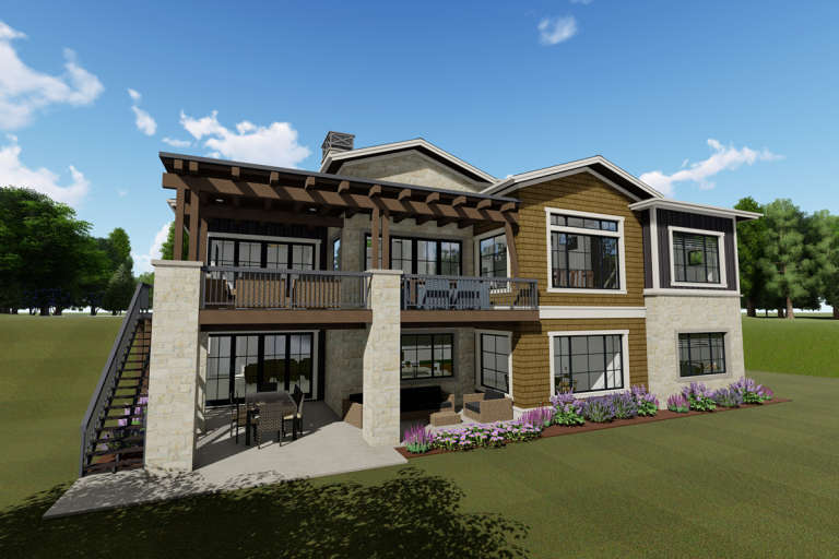 Craftsman House Plan #425-00007 Elevation Photo