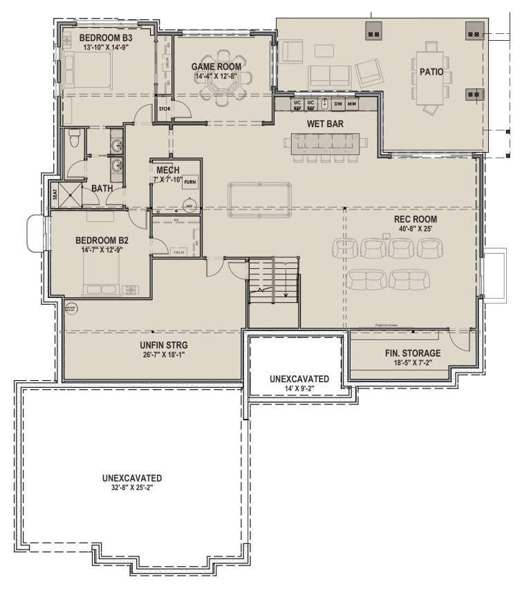 House Plan House Plan #23838 Drawing 2