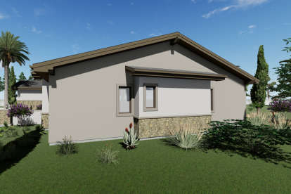 Ranch House Plan #425-00009 Elevation Photo