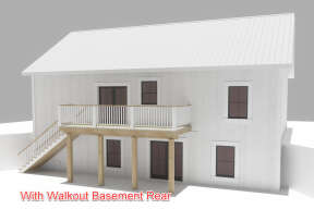 Modern Farmhouse House Plan #1776-00100 Elevation Photo