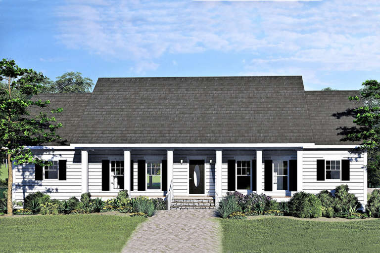 House Plan House Plan #23846 Front Elevation 