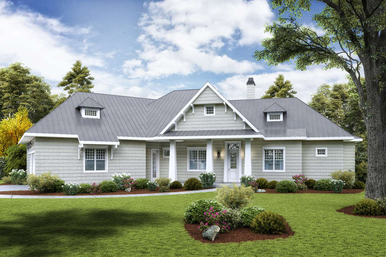 House Plan House Plan #23848 Front Elevation 