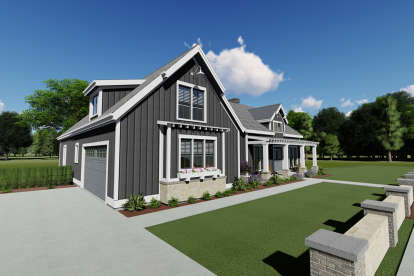 Modern Farmhouse House Plan #425-00012 Elevation Photo