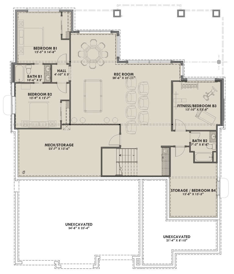 House Plan House Plan #23853 Drawing 2