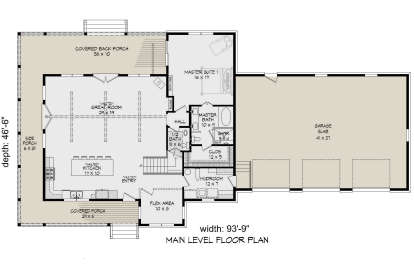 Main Floor for House Plan #940-00184