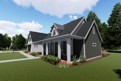 Modern Farmhouse House Plan #425-00015 Elevation Photo