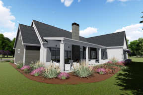 Modern Farmhouse House Plan #425-00015 Elevation Photo