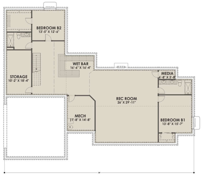 House Plan House Plan #23859 Drawing 3