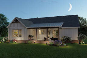 Modern Farmhouse House Plan #009-00288 Elevation Photo