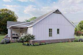 Modern Farmhouse House Plan #009-00288 Elevation Photo