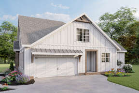 Modern Farmhouse House Plan #009-00288 Elevation Photo