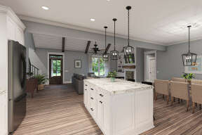 Modern Farmhouse House Plan #009-00288 Additional Photo