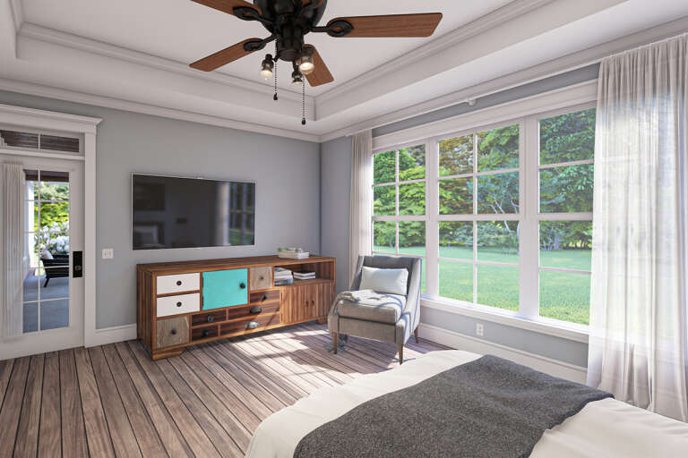 Modern Farmhouse House Plan #009-00288 Additional Photo