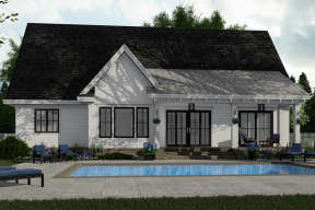 Modern Farmhouse House Plan #098-00318 Elevation Photo