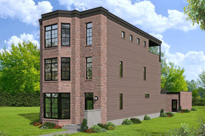 Modern House Plan #940-00187 Elevation Photo