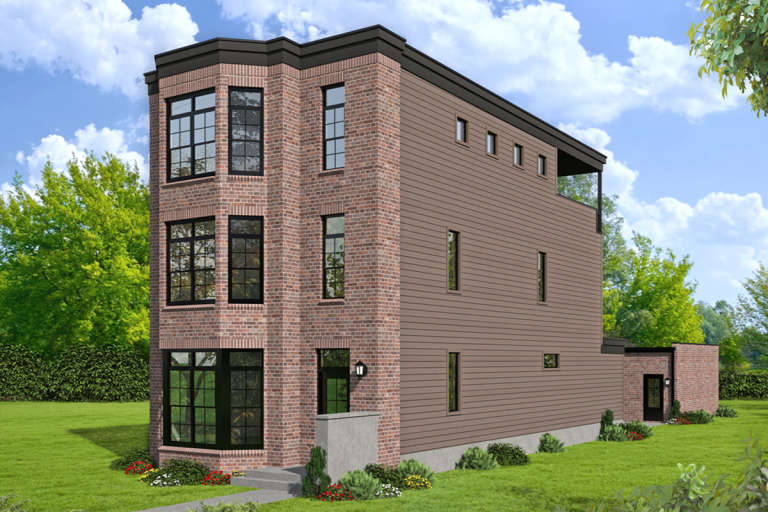 House Plan House Plan #23865 Front Elevation 