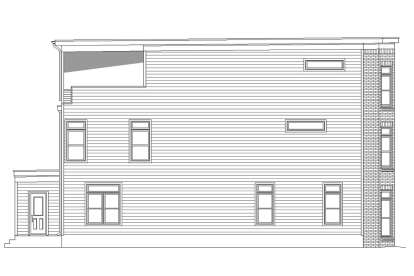 Modern House Plan #940-00188 Elevation Photo