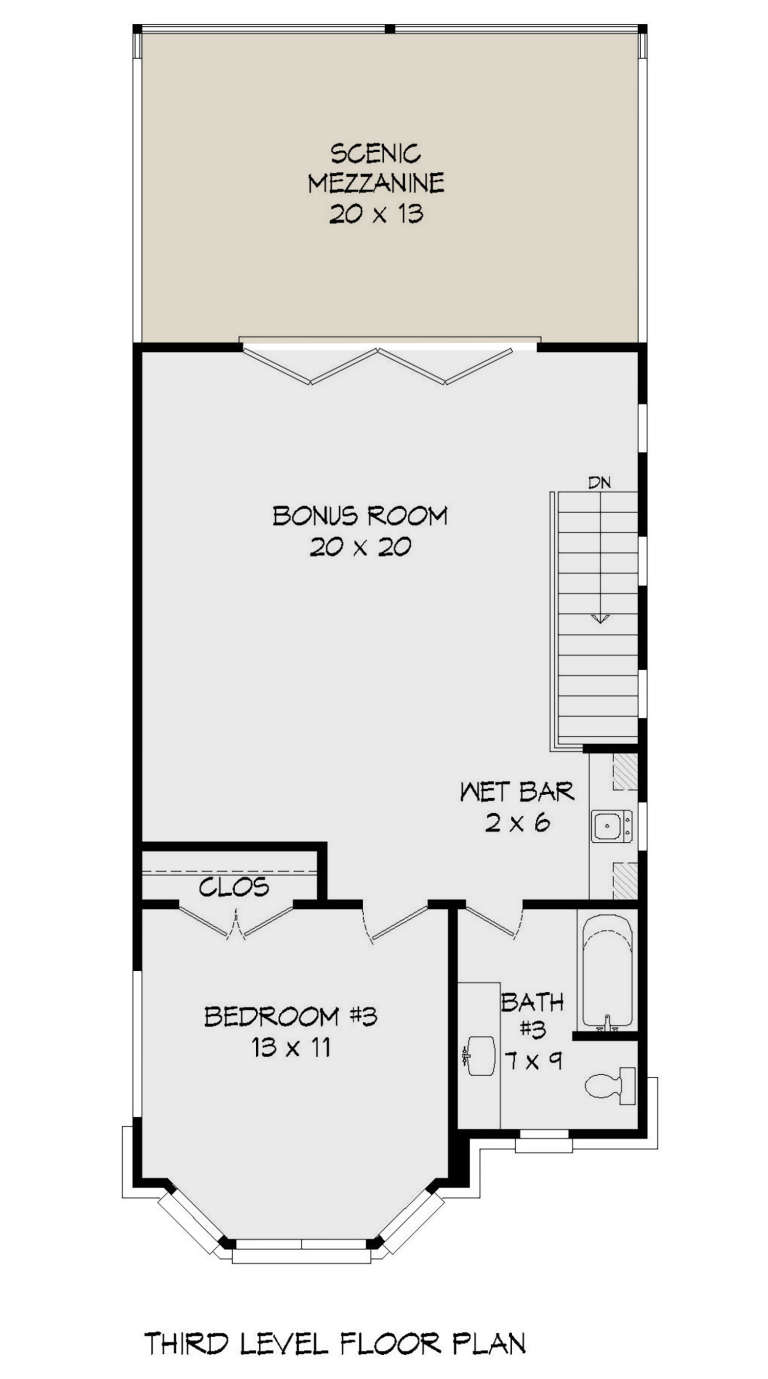 House Plan House Plan #23866 Drawing 3