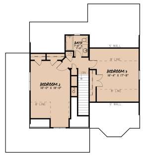 Second Floor for House Plan #8318-00130