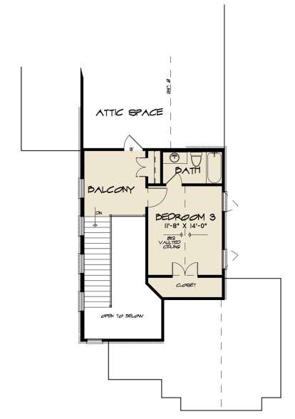 Second Floor for House Plan #8318-00131