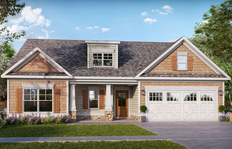 Craftsman House Plan #6082-00174 Elevation Photo