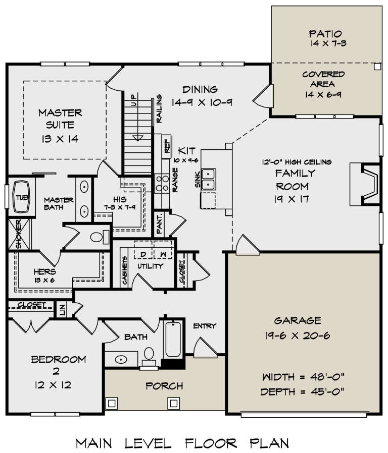 House Plan House Plan #23869 Drawing 1