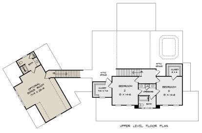 Second Floor for House Plan #6082-00175