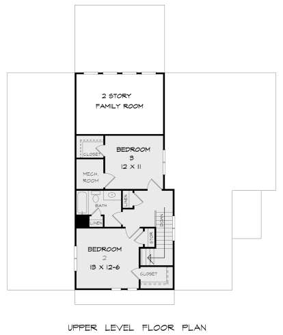 Second Floor for House Plan #6082-00177