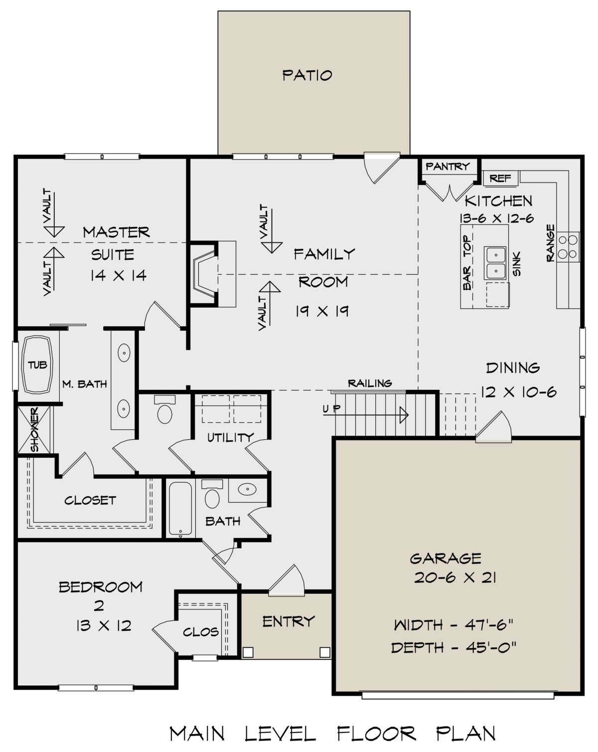 Main Floor for House Plan #6082-00178