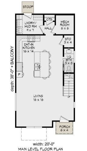 Main Floor for House Plan #940-00189