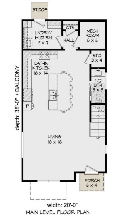 Main Floor for House Plan #940-00189