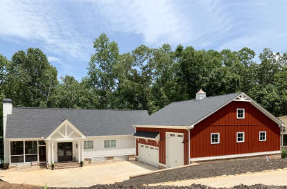 Farmhouse House Plan #286-00094 Elevation Photo