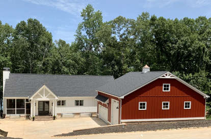 Farmhouse House Plan #286-00094 Elevation Photo