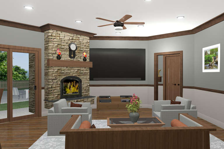 Craftsman House Plan #036-00262 Additional Photo