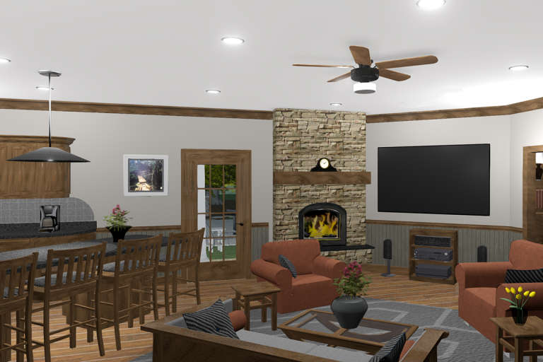 Craftsman House Plan #036-00263 Additional Photo