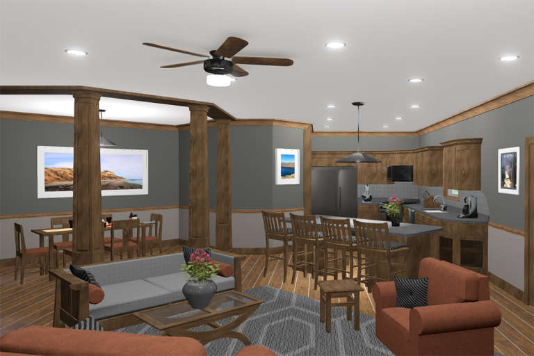 Craftsman House Plan #036-00263 Additional Photo
