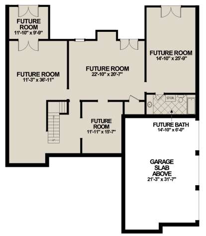 House Plan House Plan #23881 Drawing 3
