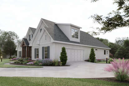 Craftsman House Plan #041-00198 Elevation Photo